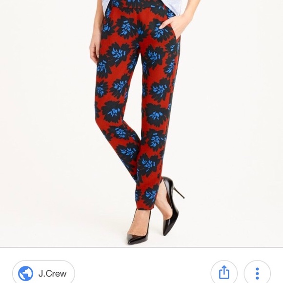 J.Crew Firework Floral Pant - Picture 3 of 5